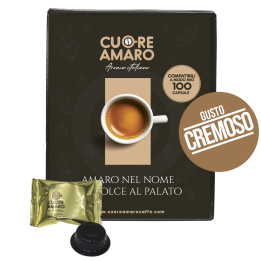 Caffè Cuore Amaro Capsule A Modo Mio | Espresso Forte e Intenso