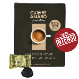 Caffè Cuore Amaro Capsule A Modo Mio | Espresso Forte e Intenso