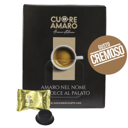 Caffè Cuore Amaro Capsule A Modo Mio | Espresso Forte e Intenso