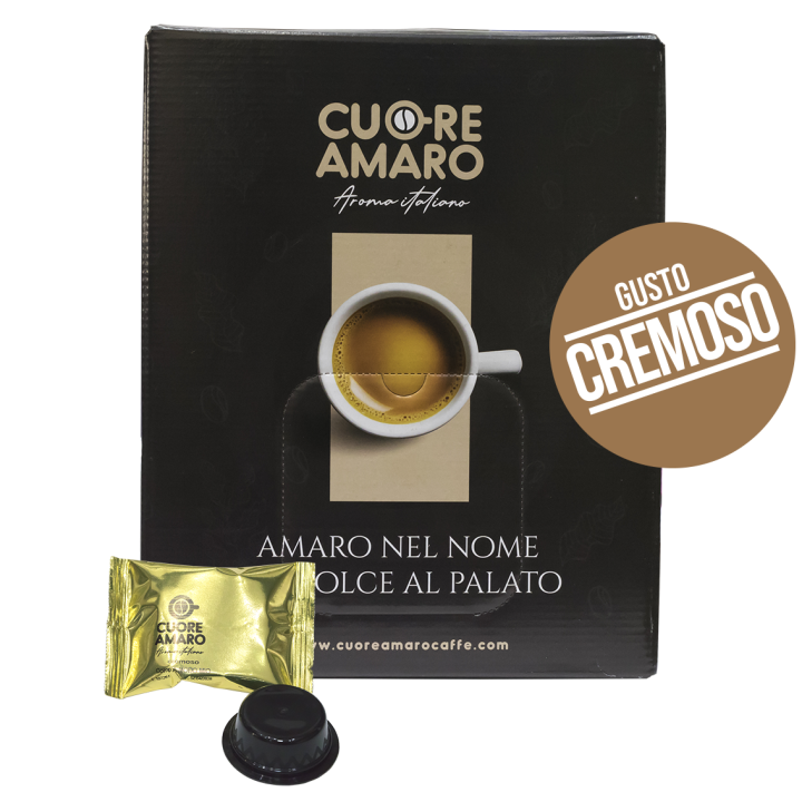 Caffè Cuore Amaro Capsule A Modo Mio | Espresso Forte e Intenso