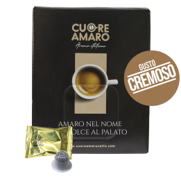 Caffè Cuore Amaro Capsule Nespresso Compatibili | Espresso Intenso