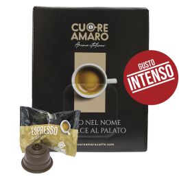 Caffè Cuore Amaro Capsule Compatibili Dolce Gusto | Espresso Intenso