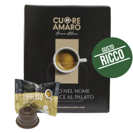 Caffè Cuore Amaro Capsule Compatibili Dolce Gusto | Espresso Intenso