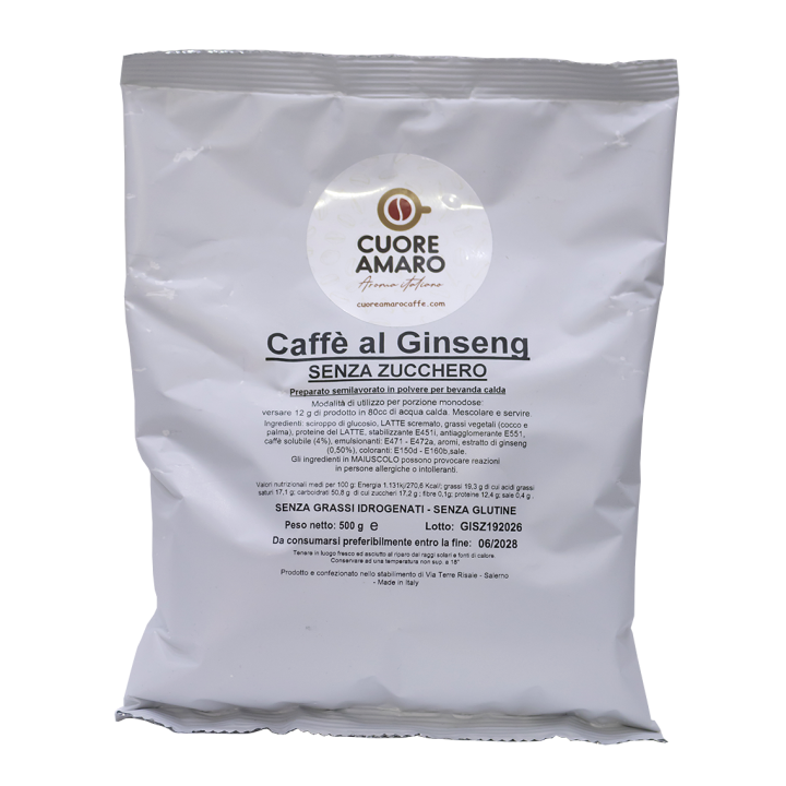 Ginseng Amaro Linea Bar | Acquista Online Gusto Intenso e Deciso