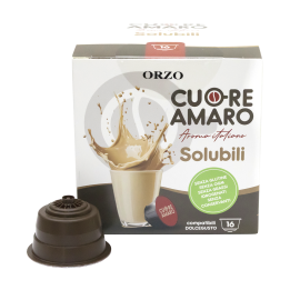 Solubile Orzo Cuore Amaro | Bevanda Naturale Senza Caffeina